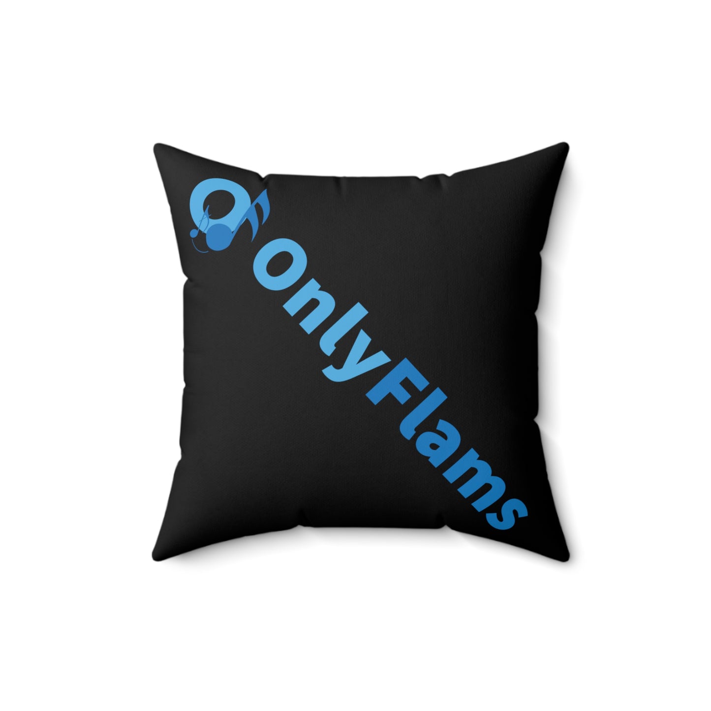 OnlyFlams Spun Polyester Square Pillow